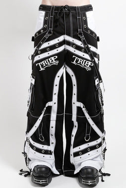 Tripp NYC Off Track Pants [BLACK/WHITE]