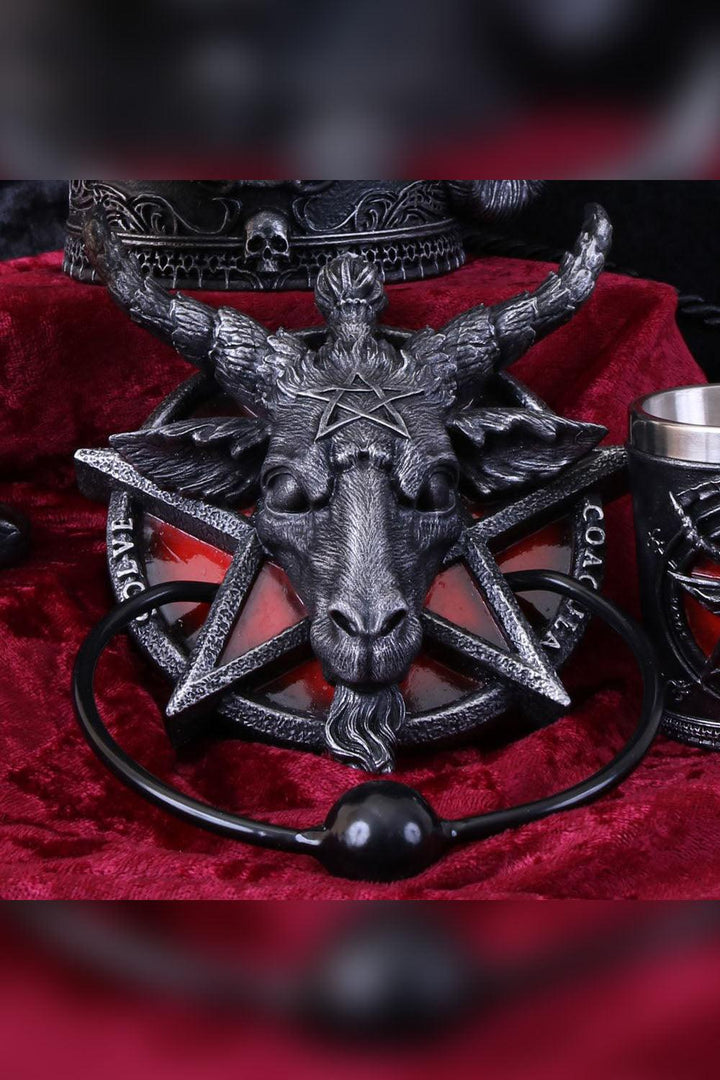 Baphomet Door Knocker - housewares - VampireFreaks - Nemesis Now