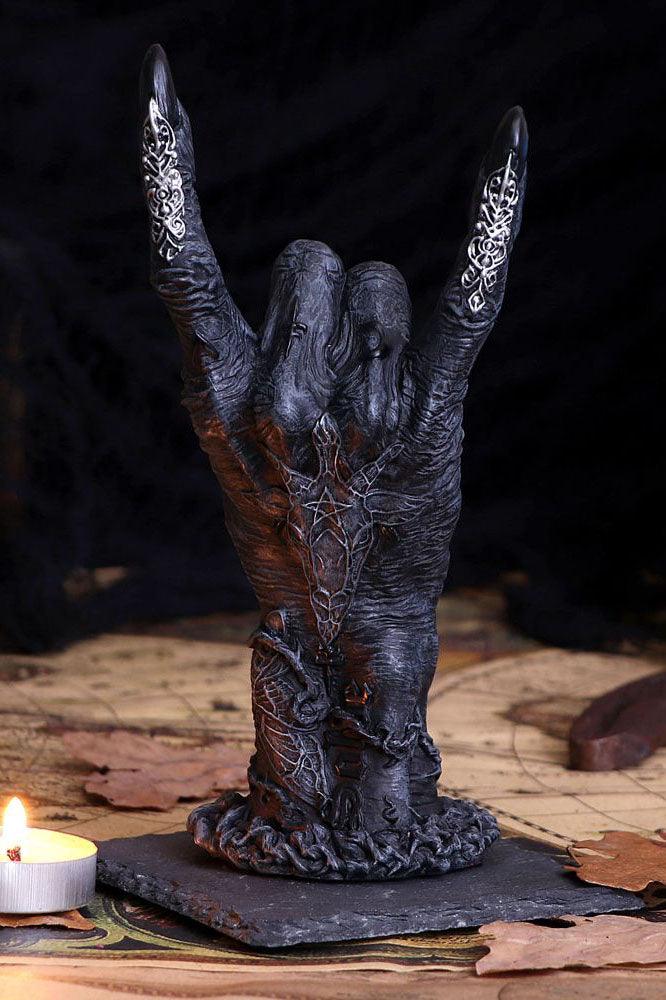 Baphomet Hand Sculpture - housewares - VampireFreaks - Nemesis Now