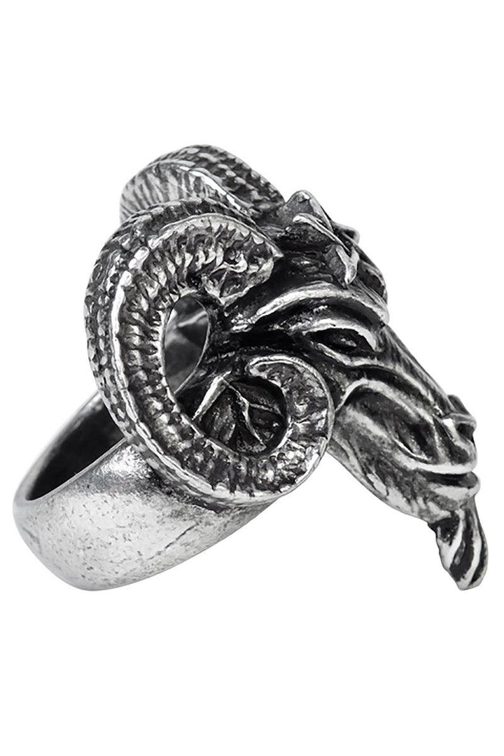 Baphomet Ring - jewelry - VampireFreaks - Alchemy