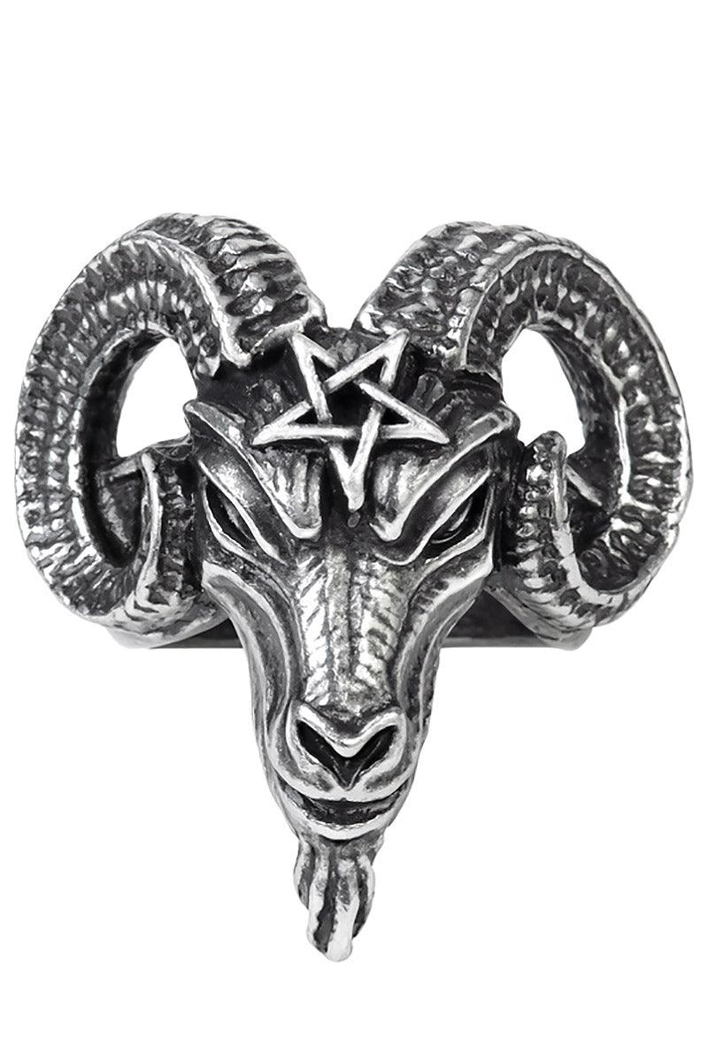 Baphomet Ring - jewelry - VampireFreaks - Alchemy