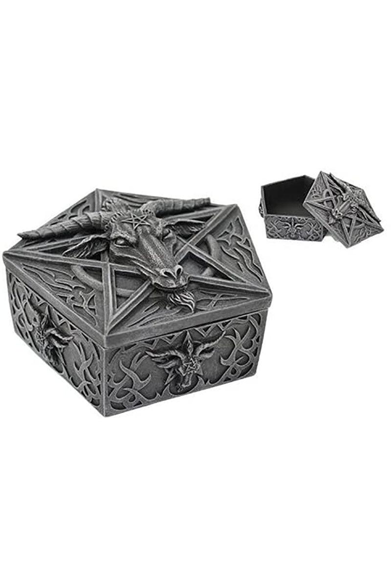 Baphomet Trinket Box - housewares - VampireFreaks - Pacific Giftware