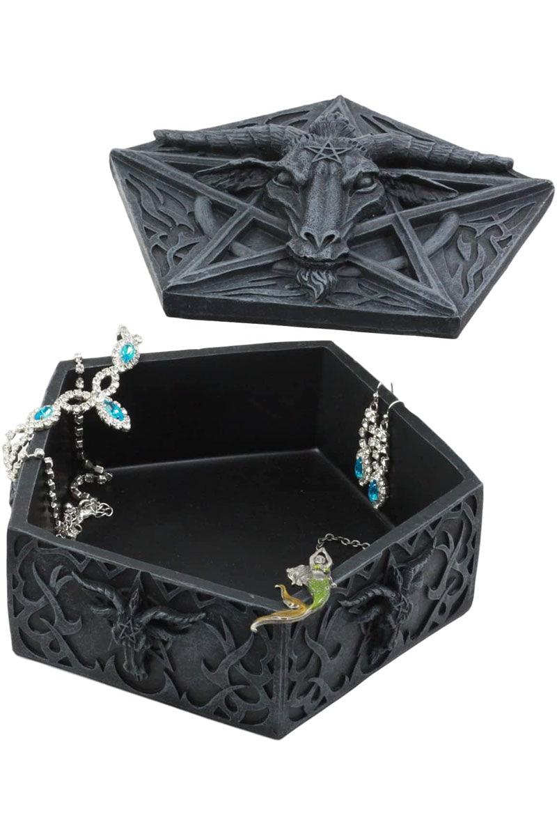 Baphomet Trinket Box - housewares - VampireFreaks - Pacific Giftware