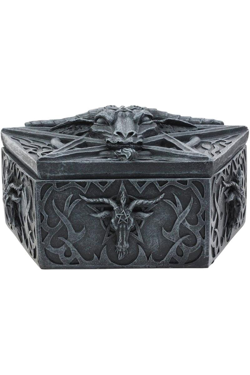 Baphomet Trinket Box - housewares - VampireFreaks - Pacific Giftware