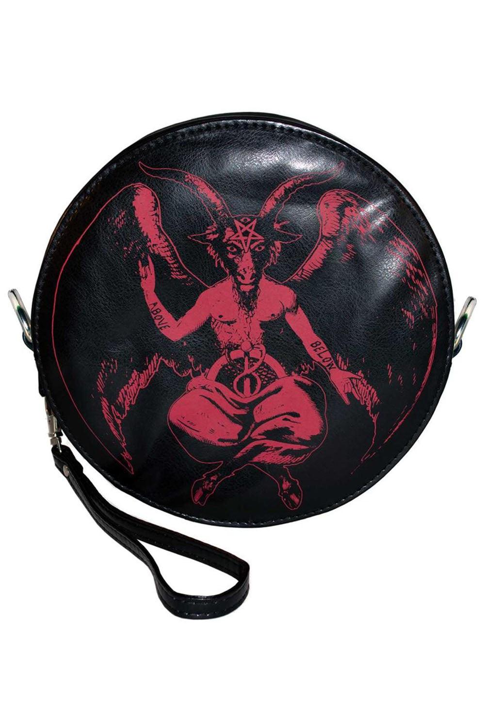 Baphomet Wristlet Purse - bags & wallets - VampireFreaks - Kreepsville