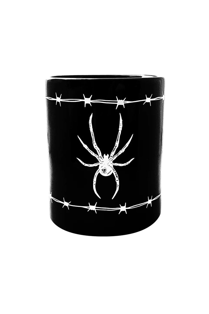 Barbed Wire Spider Mug - housewares - VampireFreaks - Sourpuss