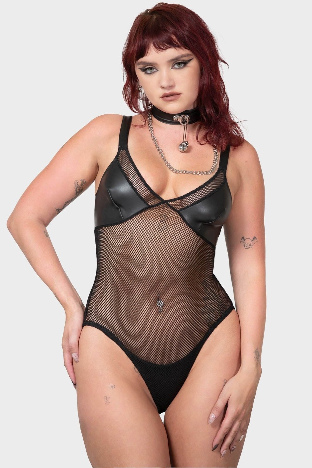 Bass Bodysuit - womens tops - VampireFreaks - Killstar