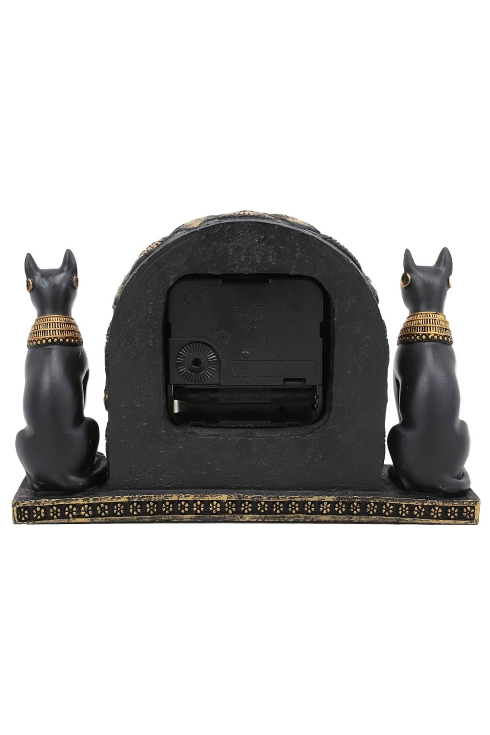 occult black cat clock