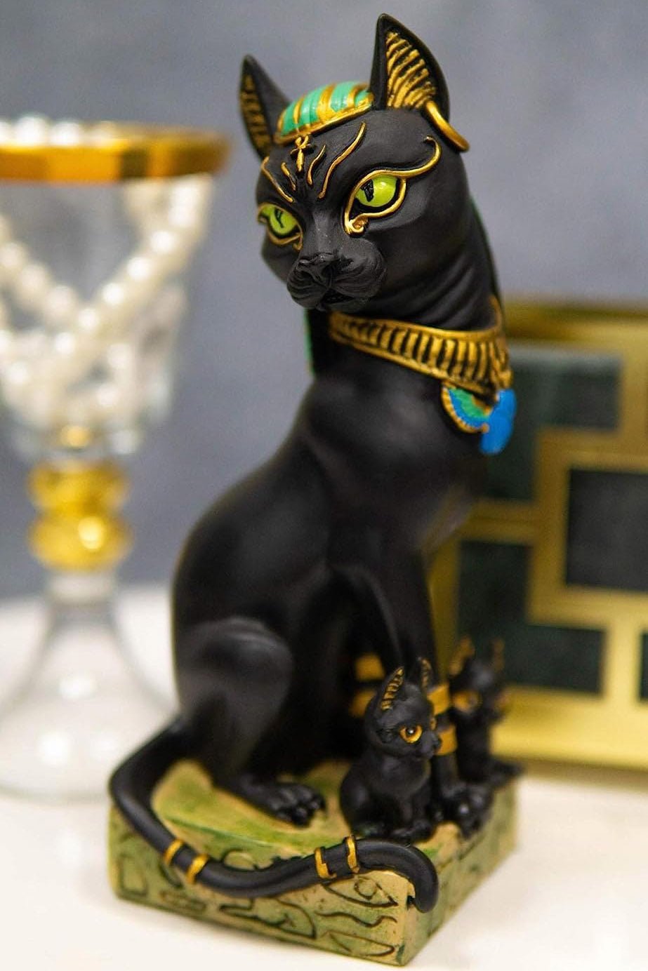 Bastet Mother of Cats Sculpture - toys - VampireFreaks - Pacific Giftware