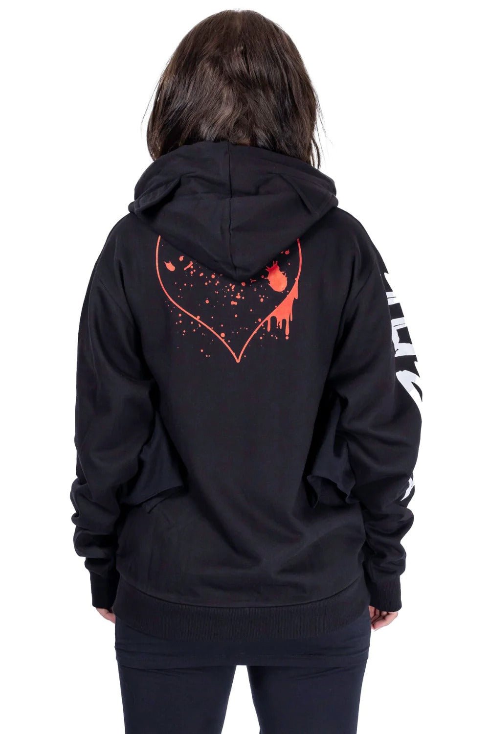 Bat Attack Hoodie - womens outerwear - VampireFreaks - Poizen Industries