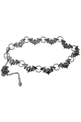 rockabilly metal gothic bat belt