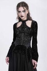 underbust vampire goth corset