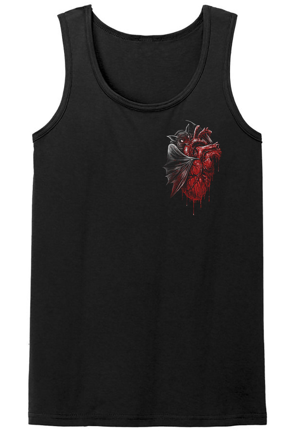 anatomical heart tank top