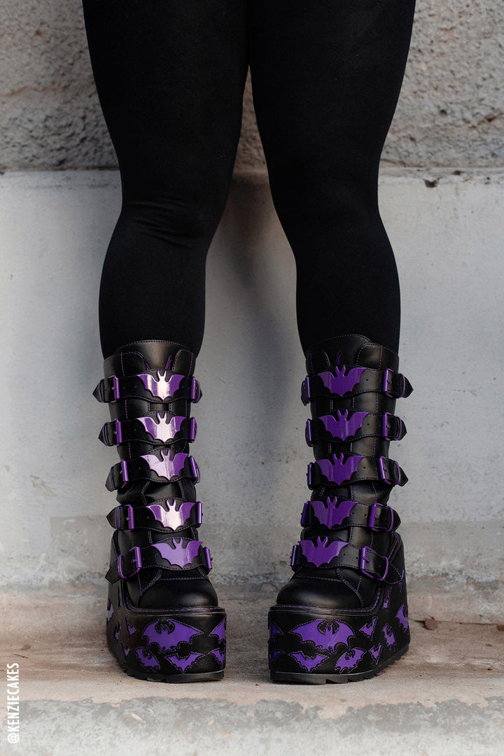 gothic bat boots