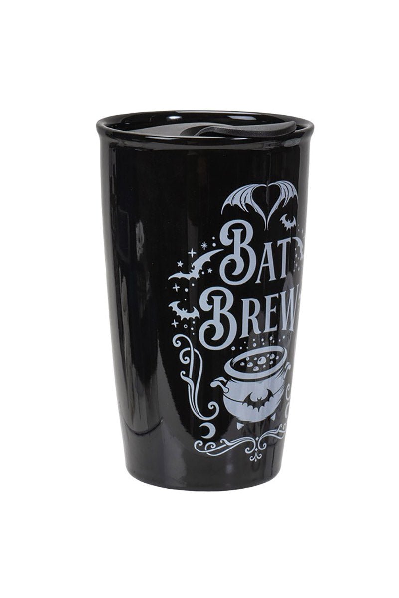 Bat Brew Double Walled Mug - housewares - VampireFreaks - Alchemy