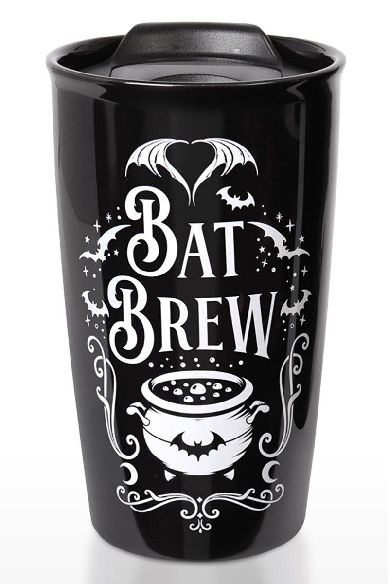 Bat Brew Double Walled Mug - housewares - VampireFreaks - Alchemy