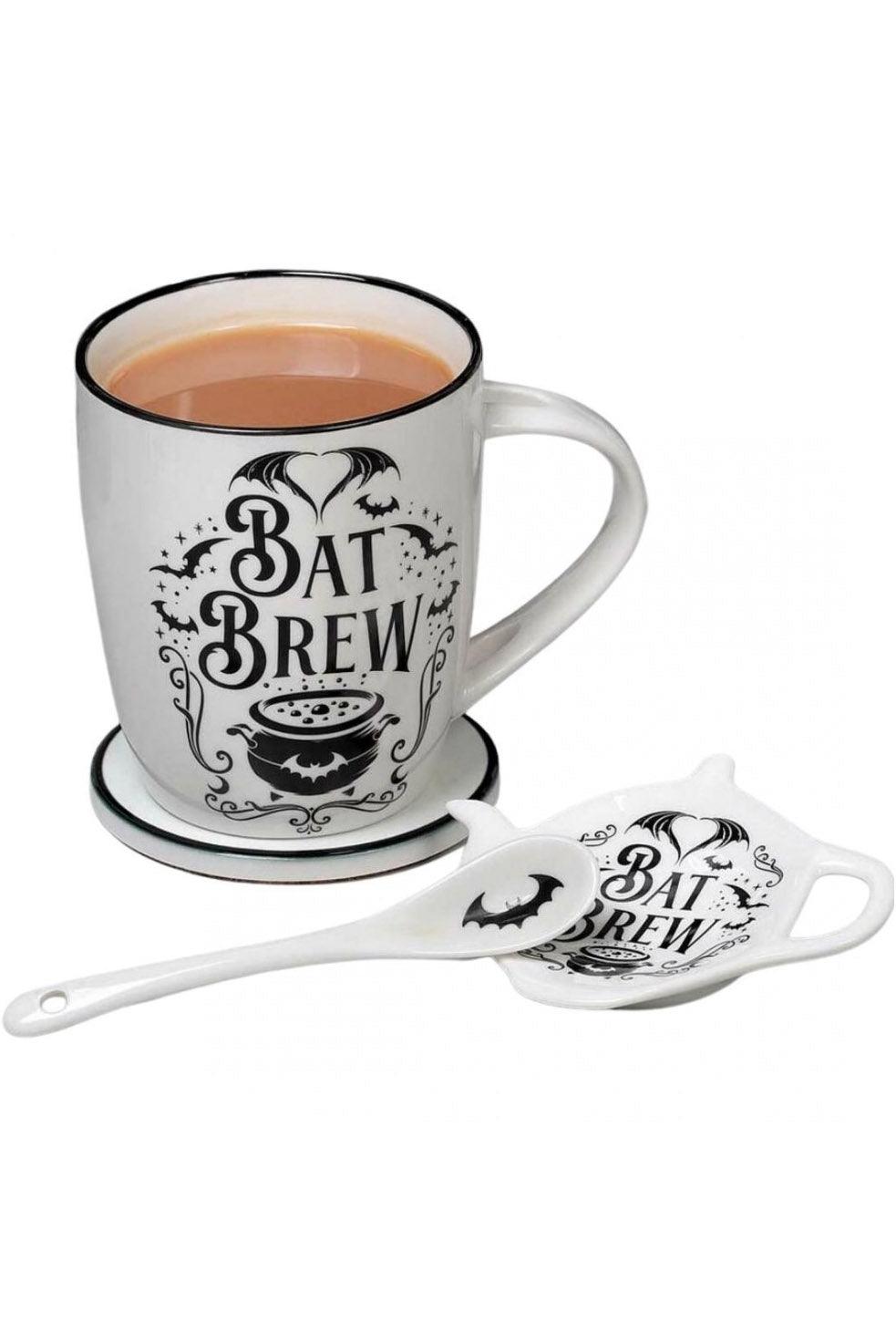 Bat Brew Tea Bag & Spoon Rest - housewares - VampireFreaks - Alchemy