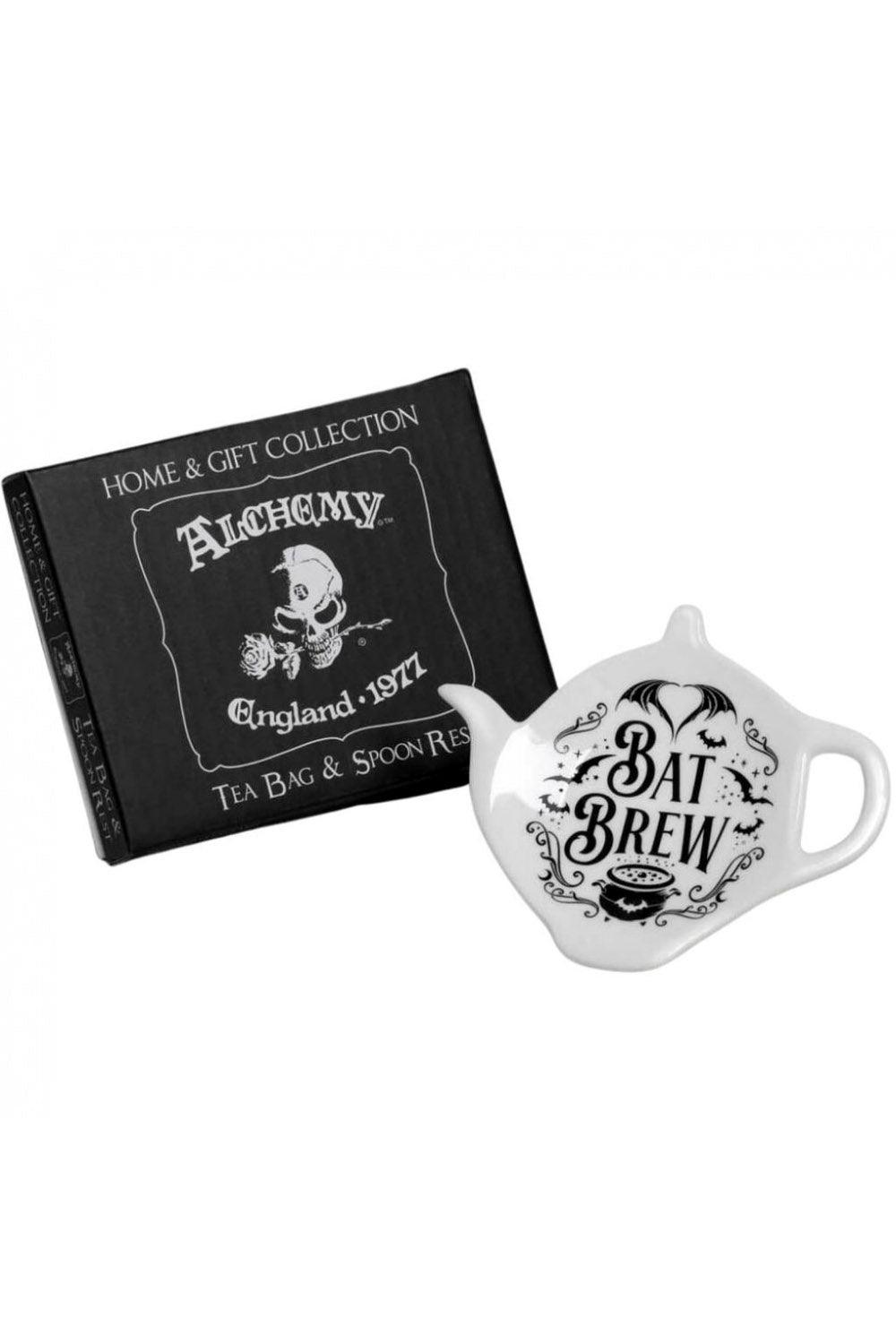 Bat Brew Tea Bag & Spoon Rest - housewares - VampireFreaks - Alchemy