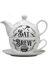 Bat Brew Tea For One Set - housewares - VampireFreaks - Alchemy