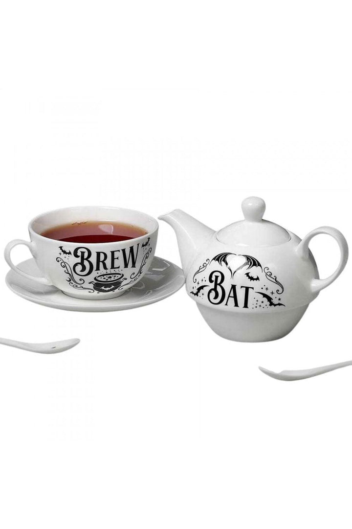 Bat Brew Tea For One Set - housewares - VampireFreaks - Alchemy