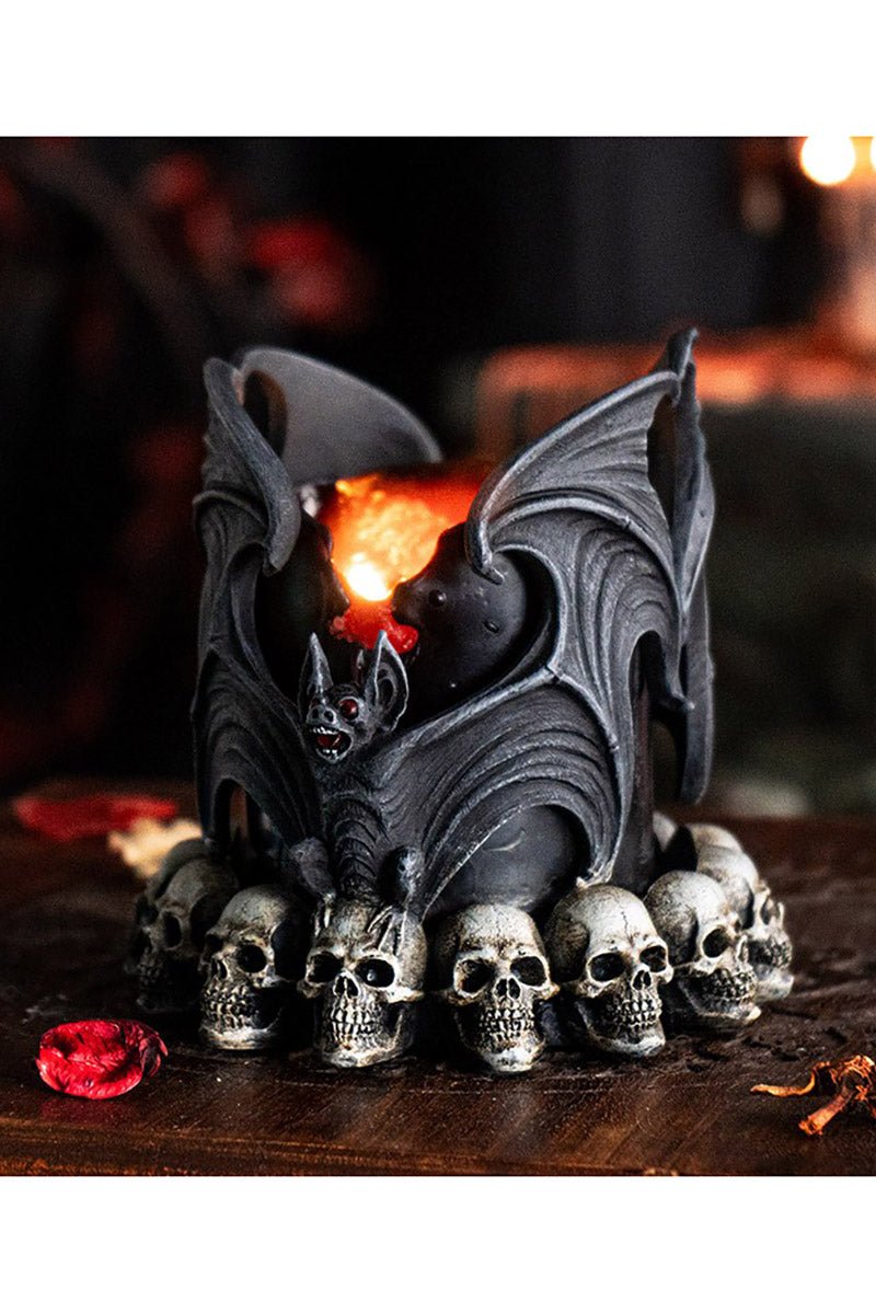 Bat Candle Holder - housewares - VampireFreaks - Pacific Giftware