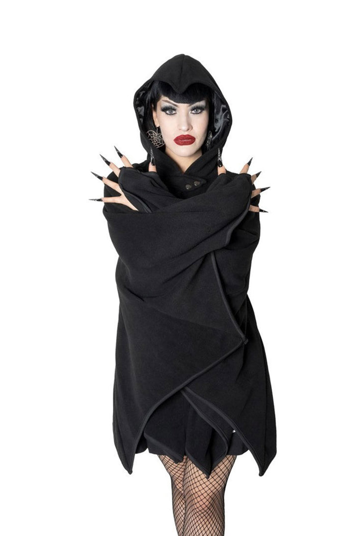 hooded bat wing cloak