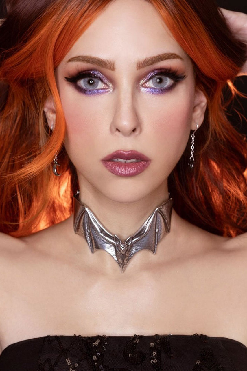 alchemy england bat choker necklace 