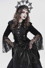 black vampire goth jacket