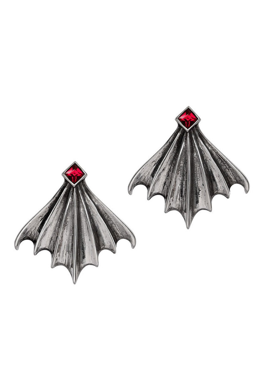 bat wing earrings