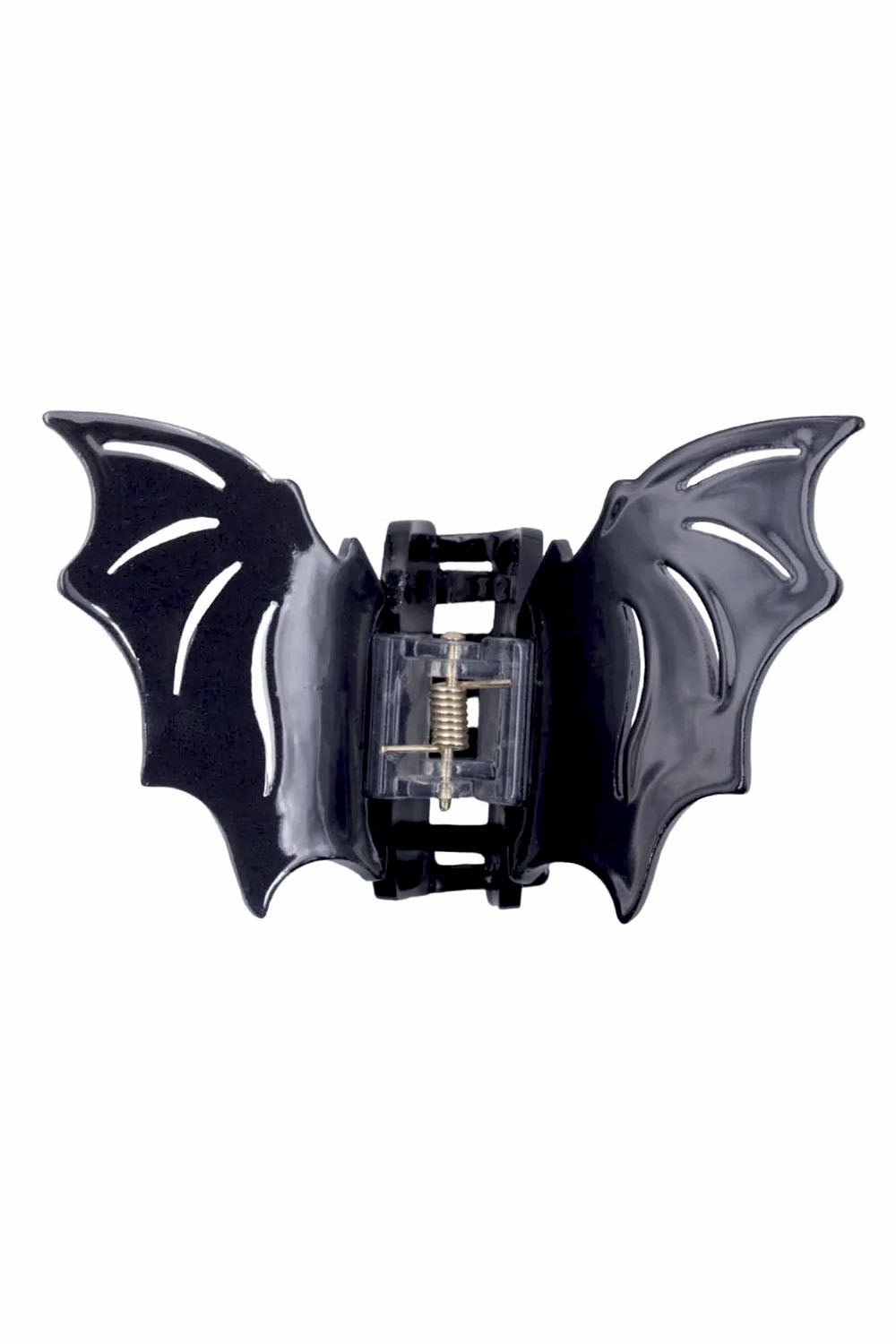 Bat Hair Claw Clip [BLACK] - hats & scarves & headwear - VampireFreaks - Kreepsville