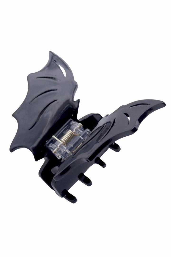 Bat Hair Claw Clip [BLACK] - hats & scarves & headwear - VampireFreaks - Kreepsville