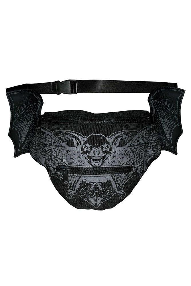 Bat Hip Pouch - bags & wallets - VampireFreaks - Kreepsville