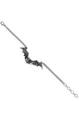 pewter bat bracelet 