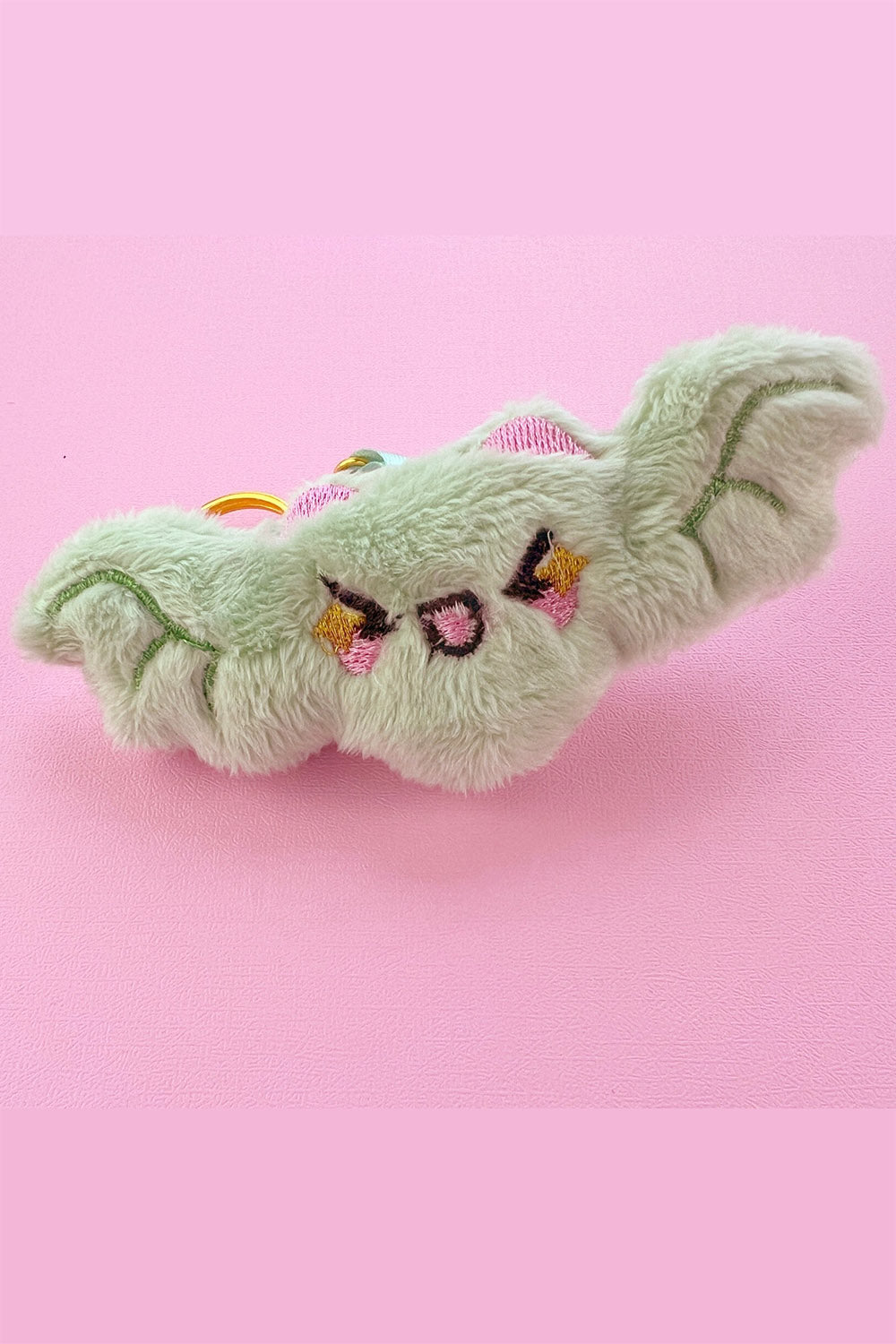 pastel goth baby bat toy 