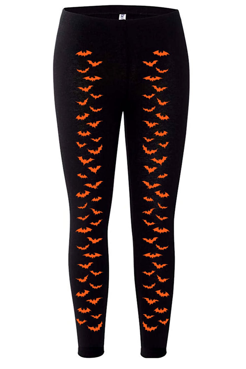 Bat Leggings [Pumpkin Orange] - womens bottoms - VampireFreaks - VampireFreaks