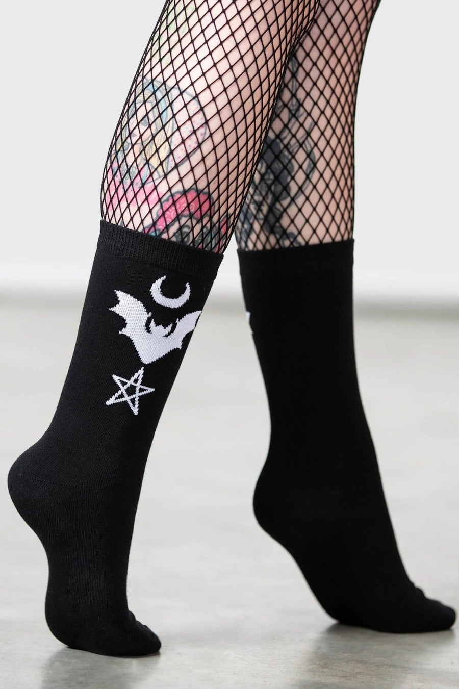 Bat Magic Socks [B] - socks & stockings - VampireFreaks - Killstar