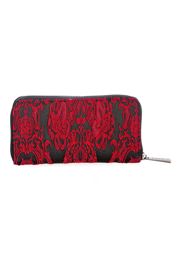 Bat Mansion Wallet [RED/BLACK] - bags & wallets - VampireFreaks - Banned Apparel / Lost Queen