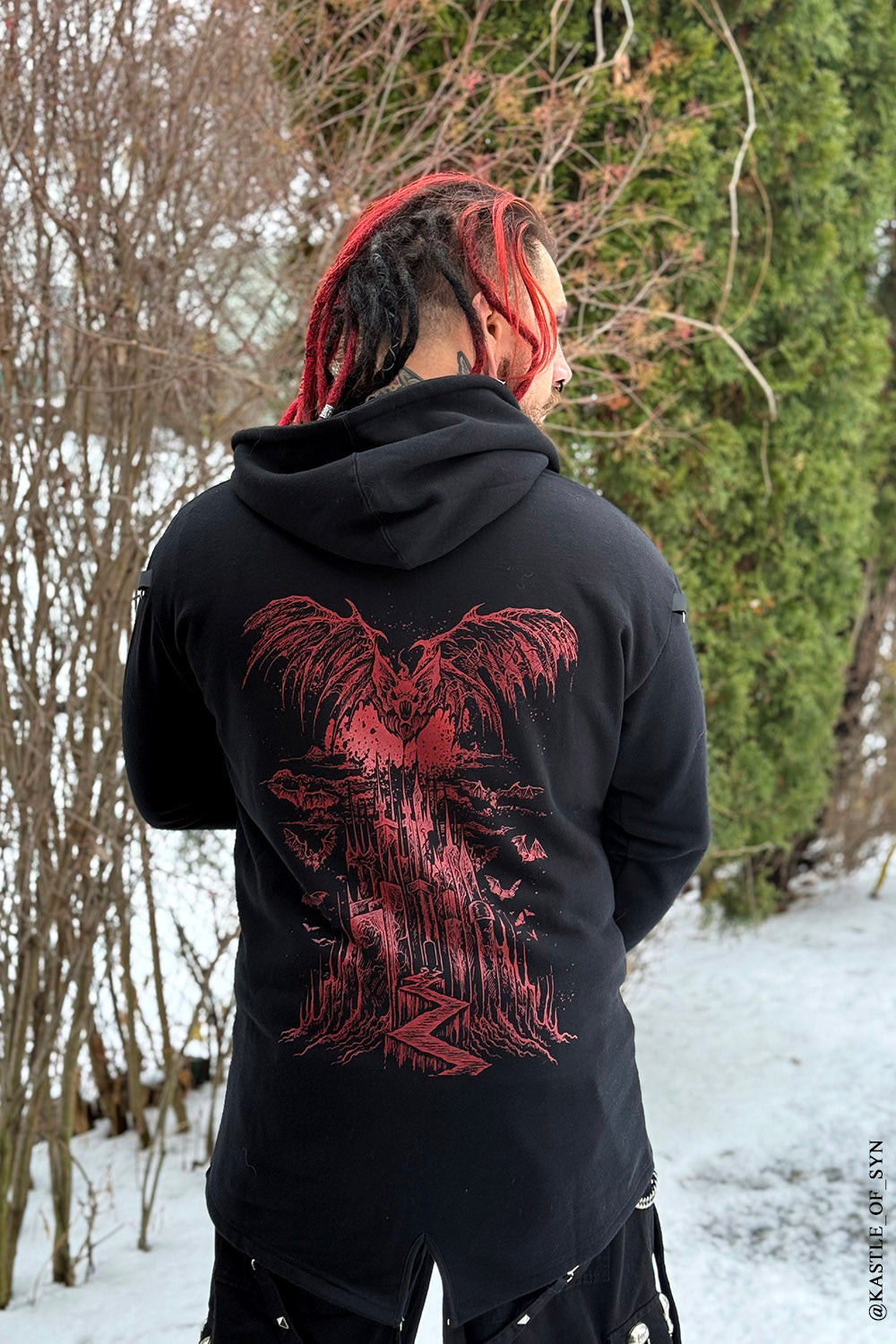 mens wizard hoodie with oversized hood