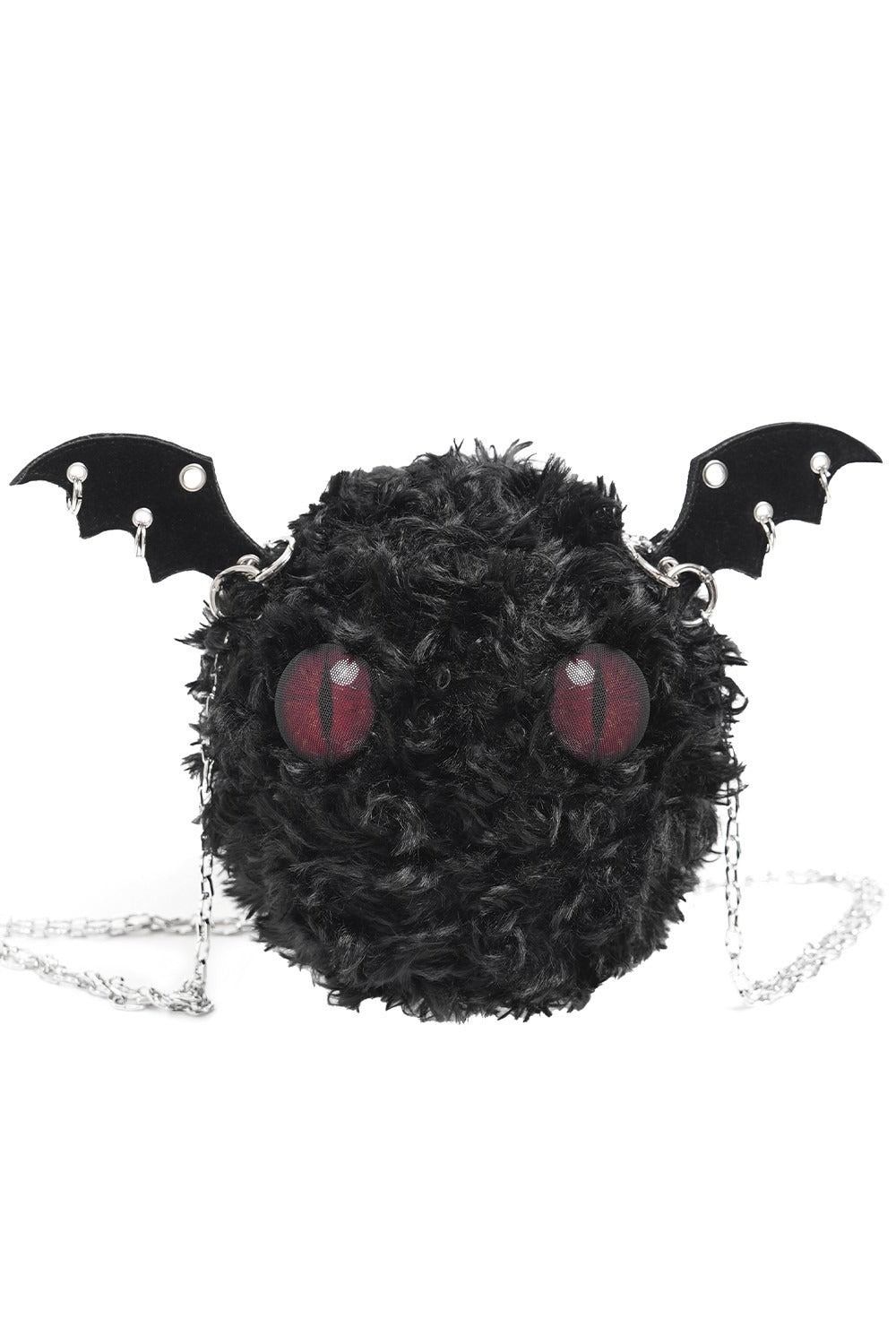 punk pierced bat handbag