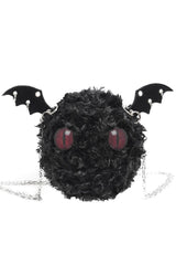punk pierced bat handbag