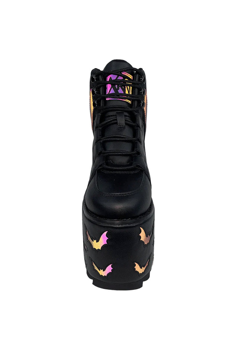 Qozmo Bat Platforms [BLACK/REFLECTIVE]