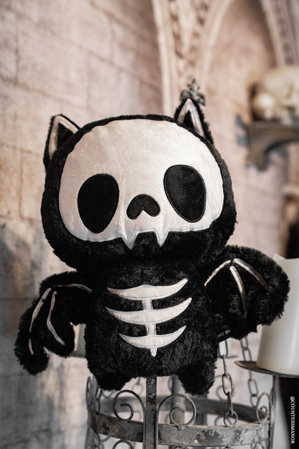 bat skeleton plush toy