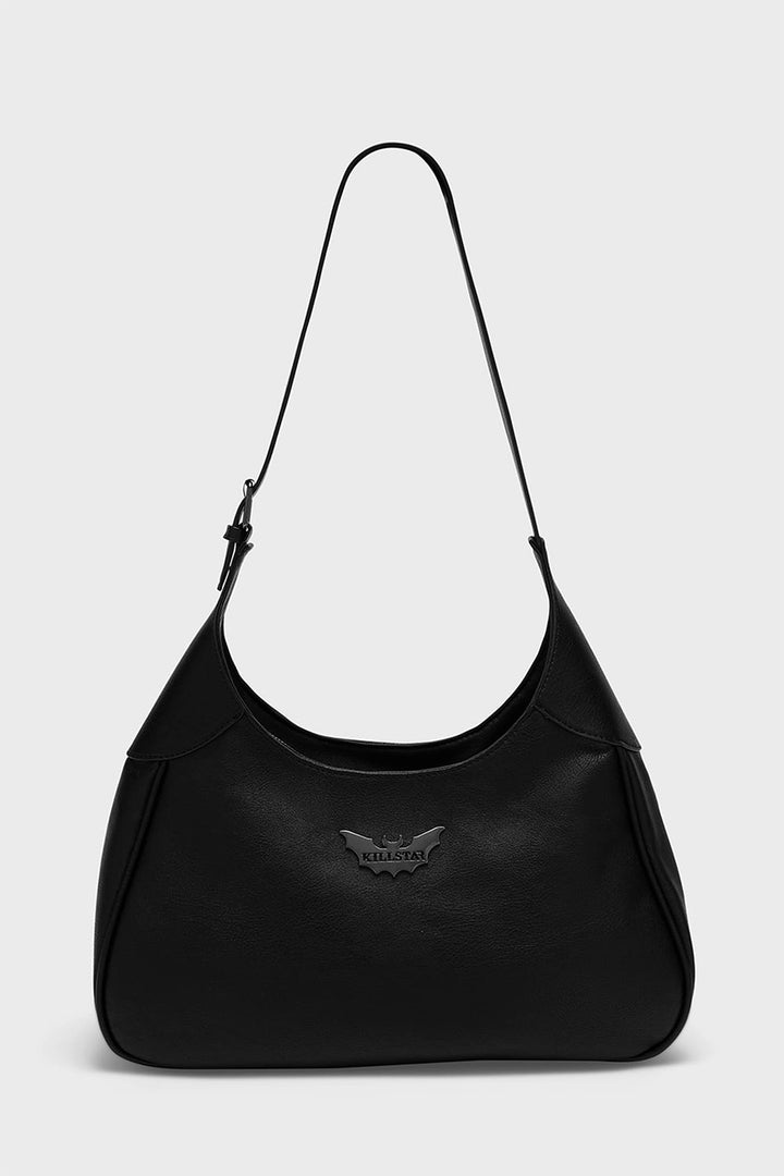 punk batwing shoulder bag by killstar