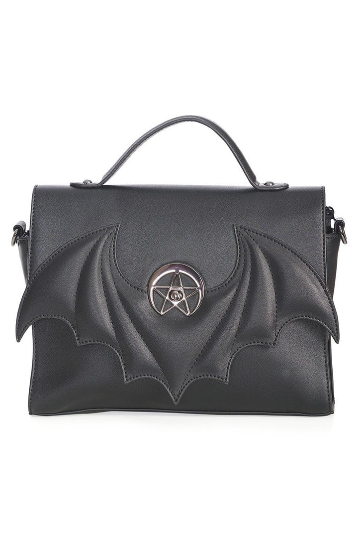 Bat Religion Crossbody Bag - bags & wallets - VampireFreaks - Banned Apparel / Lost Queen