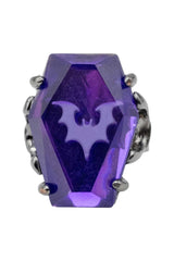 gothic coffin ring 