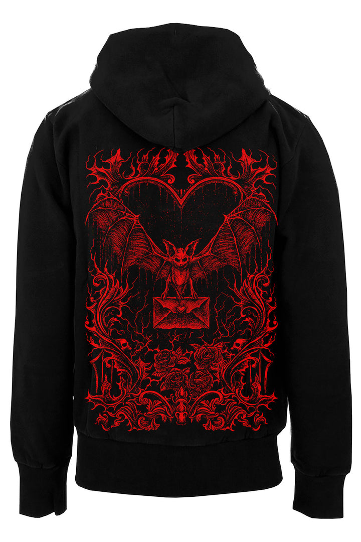 gothic v-day hoodie