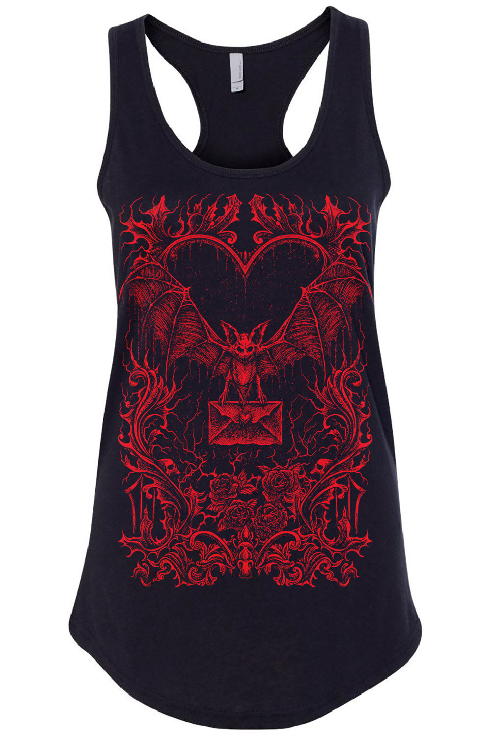 emo valentine's day tank top