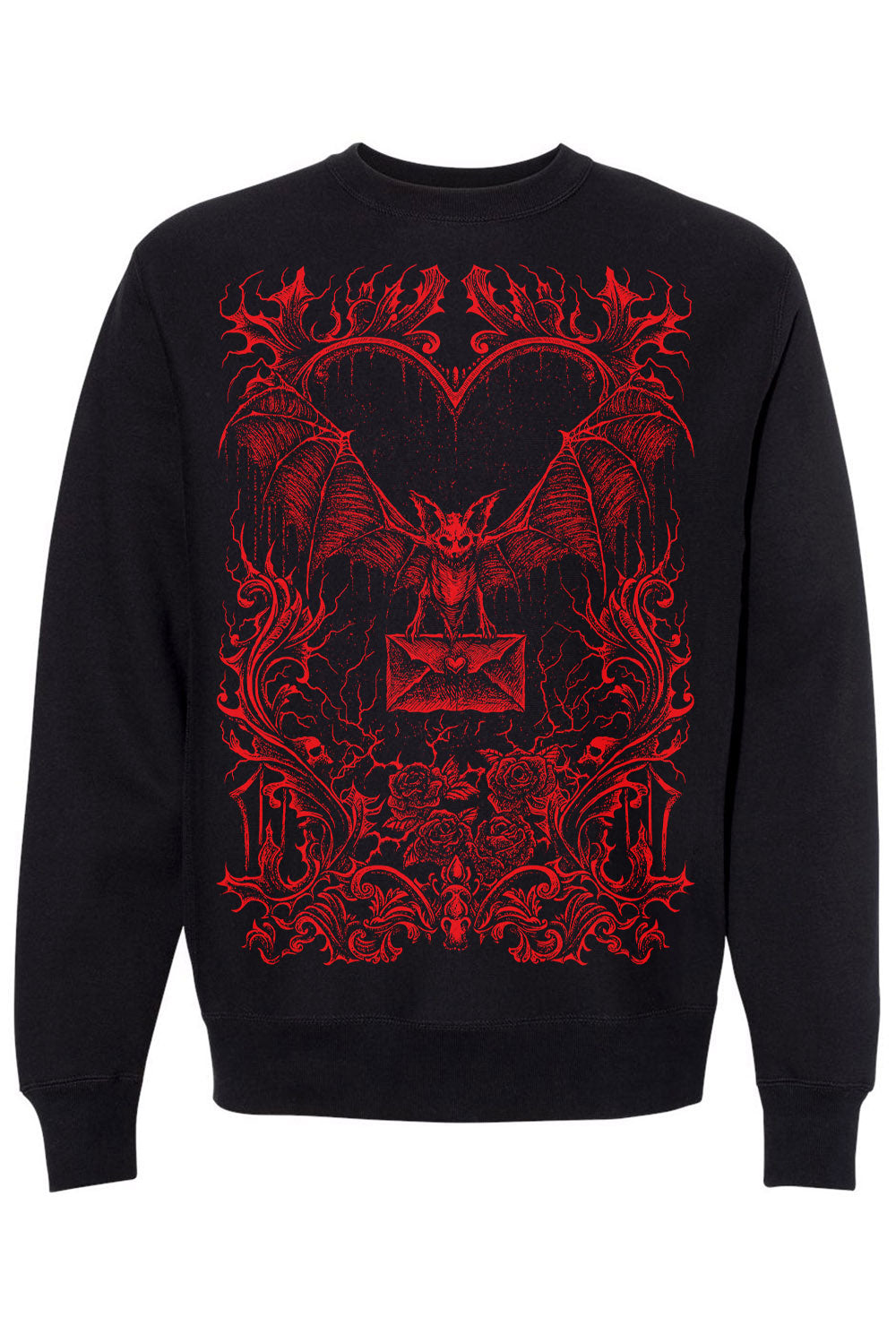 creepy cute emo valentine's day sweater