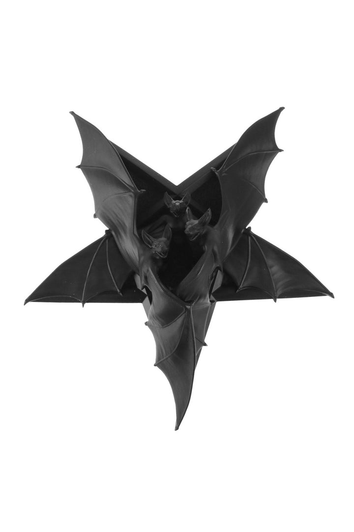 black bat wall hanging by killstar