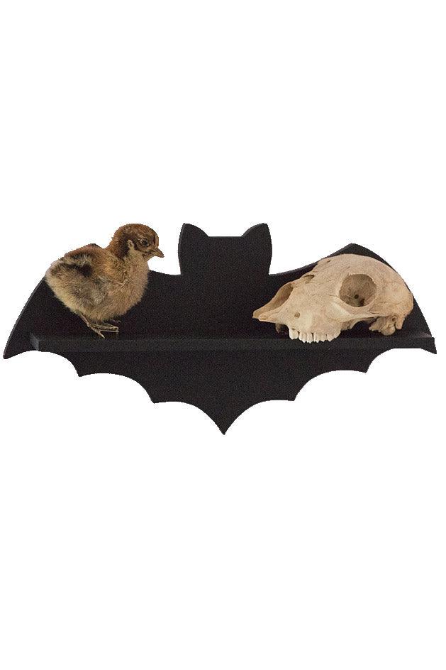 Bat Shelf [Black] - housewares - VampireFreaks - Sourpuss